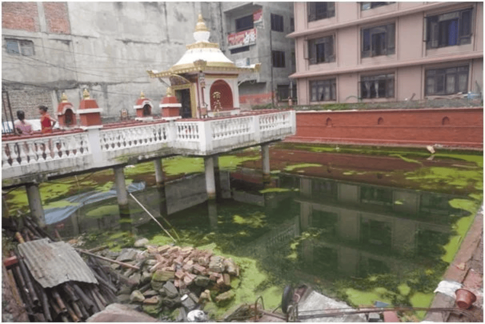 श्राद्धपछि पिण्ड विसर्जन गर्ने स्थानका रूपमा परिचित तपुपोखरी जीर्णोद्धार हुँदै